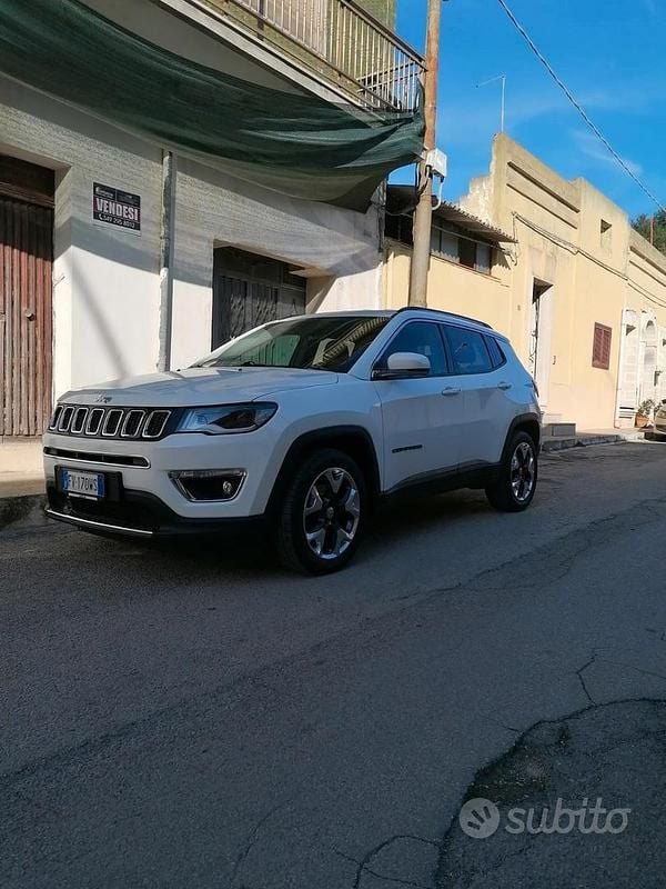 Usata Jeep Compass Limited 120 CV (88 kW) 2019 Bianco SUV
