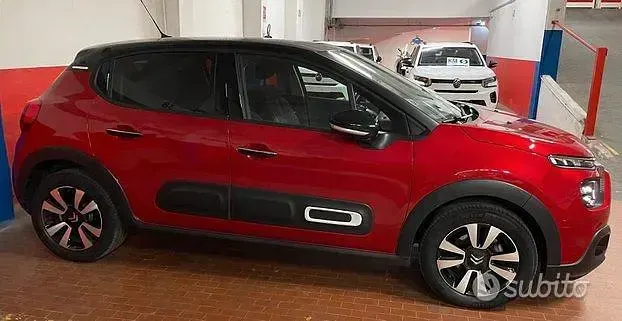 Usata Citroën C3 PureTech 110 CV (80 kW) 2023 Rosso Utilitaria
