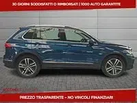 Usata VW Tiguan Elegance 150 CV (110 kW) 2022 Blu SUV