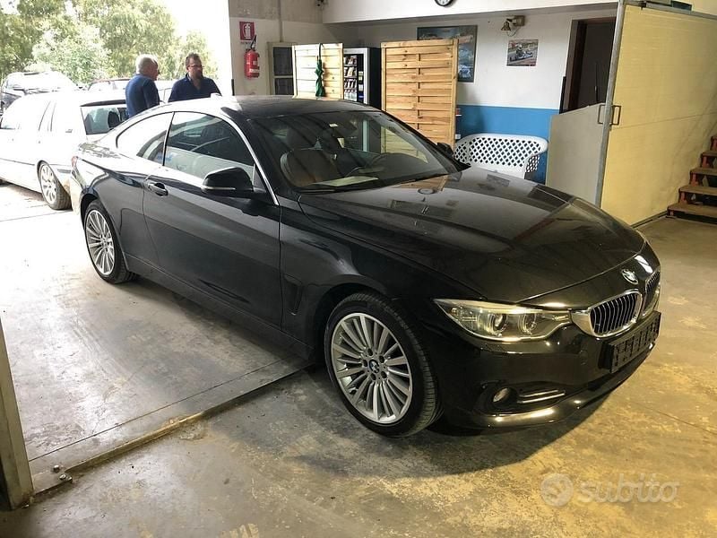 Usata BMW 420 2014 Nero Coupé