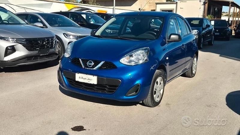 Usata Nissan Micra Acenta 80 CV (58 kW) 2015 Blu Utilitaria