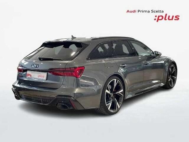 Usata Audi RS6 Ambiente 600 CV (441 kW) 2021 Grigio daytona perla Station wagon