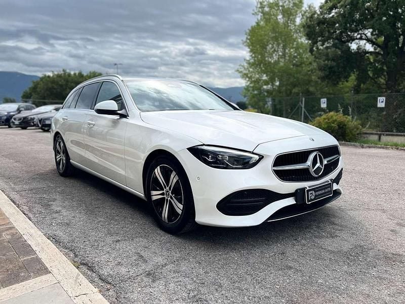 Usata Mercedes C220 200 CV (147 kW) 2022 Bianco Station wagon