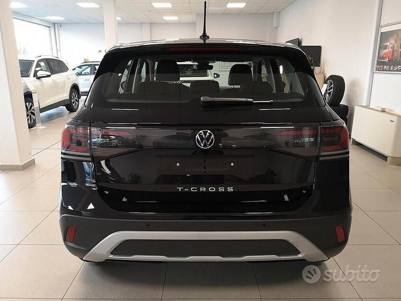 Usata VW T-Cross Life 95 CV (69 kW) 2025 Nero SUV