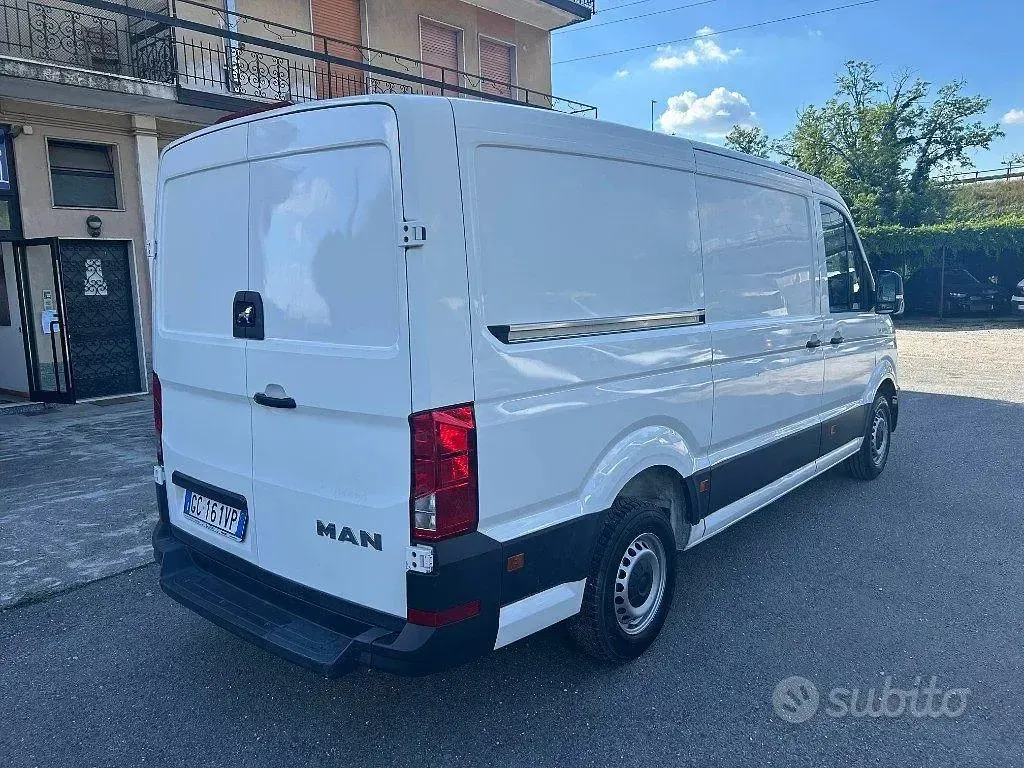 Usata MAN TGE 140 CV (102 kW) 2020 Bianco Furgone