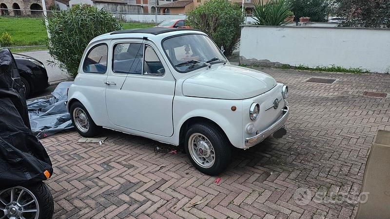 Usata Fiat 500 1970 Bianco Utilitaria