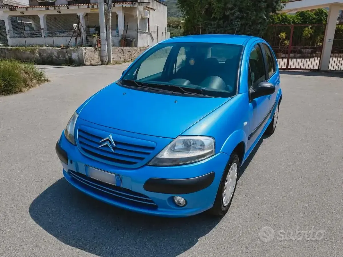 Usata Citroën C3 60 CV (44 kW) 2005 Blu Utilitaria