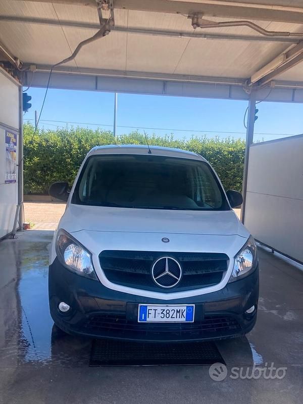 Usata Mercedes Citan 109 90 CV (66 kW) 2018 Bianco Monovolume