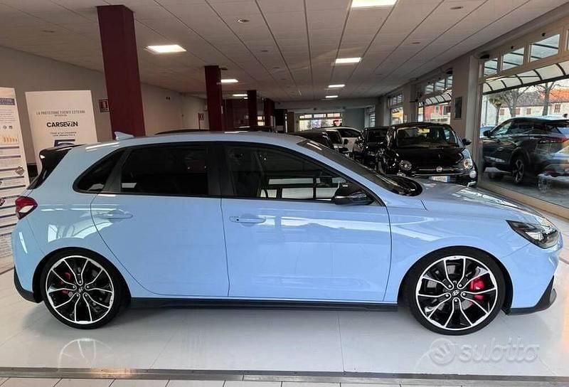 Usata Hyundai i30 N Performance 275 CV (202 kW) 2019 Blu/azzurro Berlina