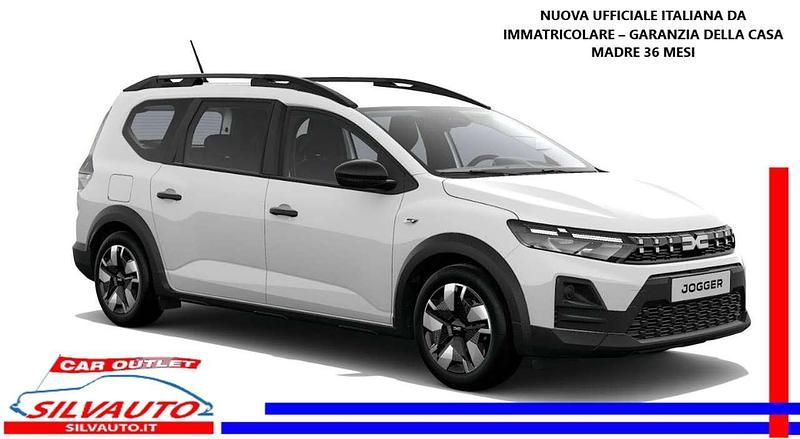 Nuova Dacia Jogger Expression 101 CV (74 kW) 2026 Bianco ghiaccio Monovolume