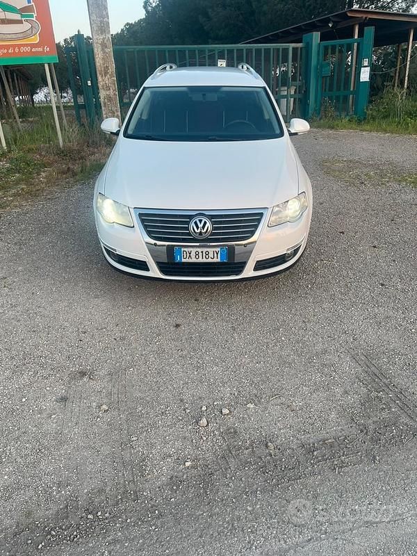 Usata VW Passat 105 CV (77 kW) 2008 Bianco Station wagon