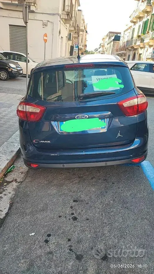 Usata Ford C-MAX 115 CV (84 kW) 2011 Blu Monovolume