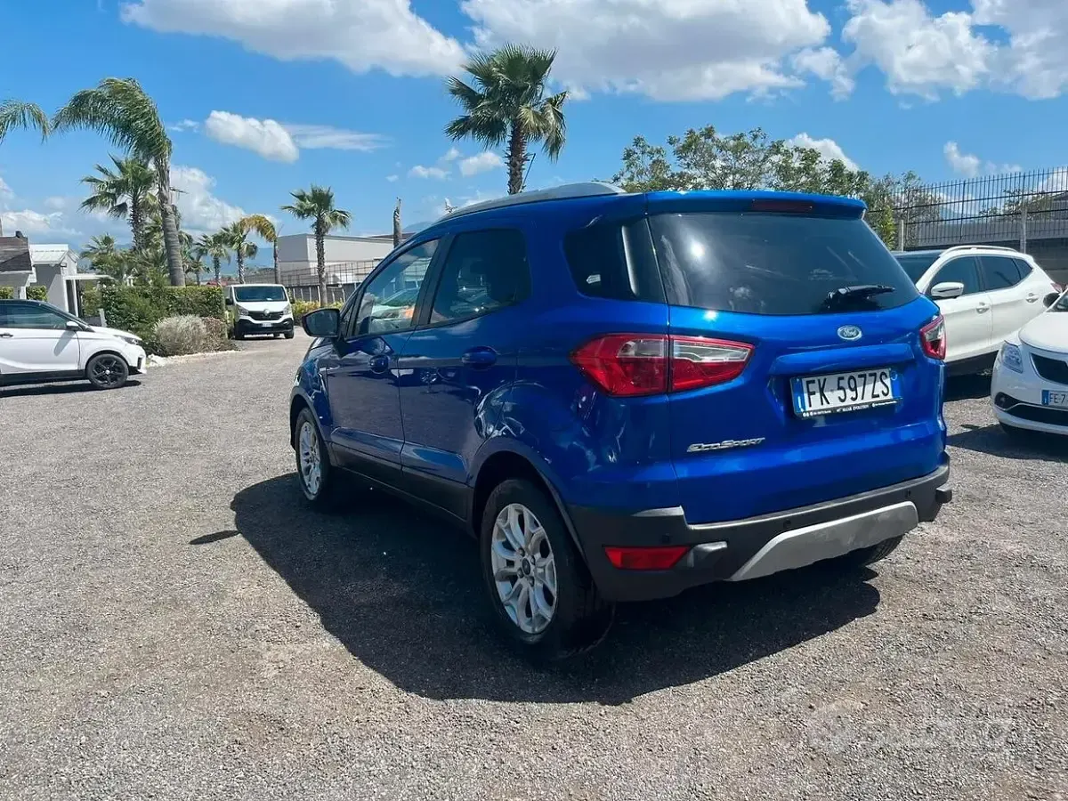 Begagnad Ford Ecosport 112 HK (82 kW) 2017 Blå SUV