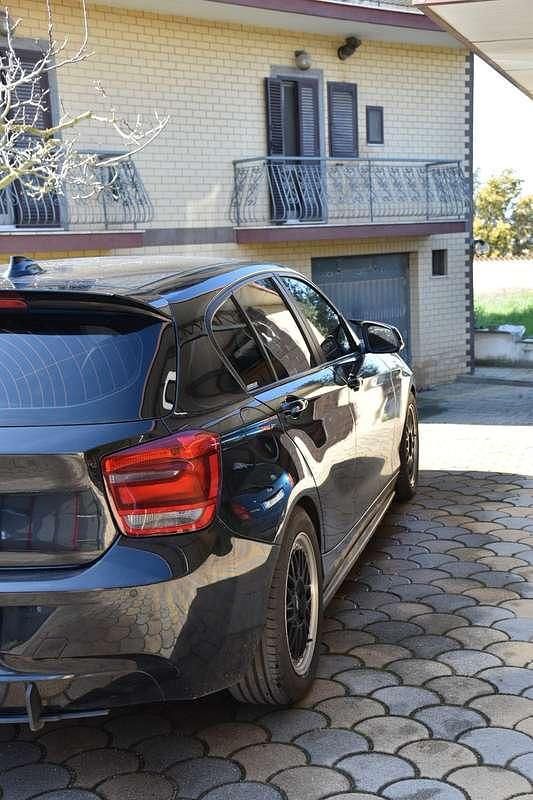 Usata BMW 116 Sport Line 116 CV (85 kW) 2013 Nero Utilitaria