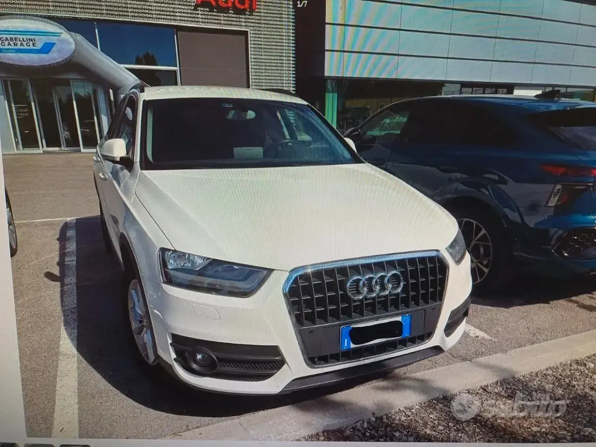 Usata Audi Q3 Sport 140 CV (102 kW) 2014 Bianco SUV