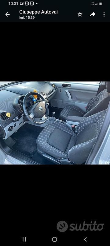 Usata VW New Beetle 2001 Grigio Utilitaria