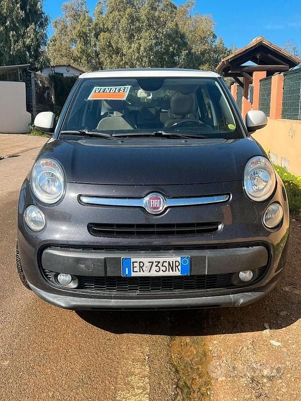 Usata Fiat 500L 120 CV (88 kW) 2013 Grigio Monovolume