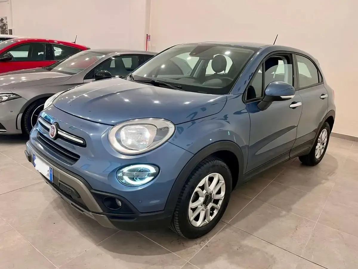Usata Fiat 500X Cross 95 CV (69 kW) 2019 Blu/azzurro SUV