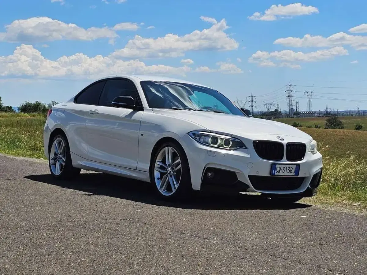 Usata BMW 230 M Sport 252 CV (185 kW) 2017 Bianco Coupé