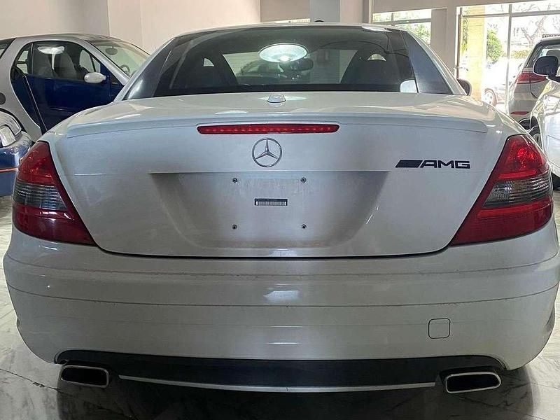 Usata Mercedes SLK300 231 CV (169 kW) 2011 Bianco Cabrio