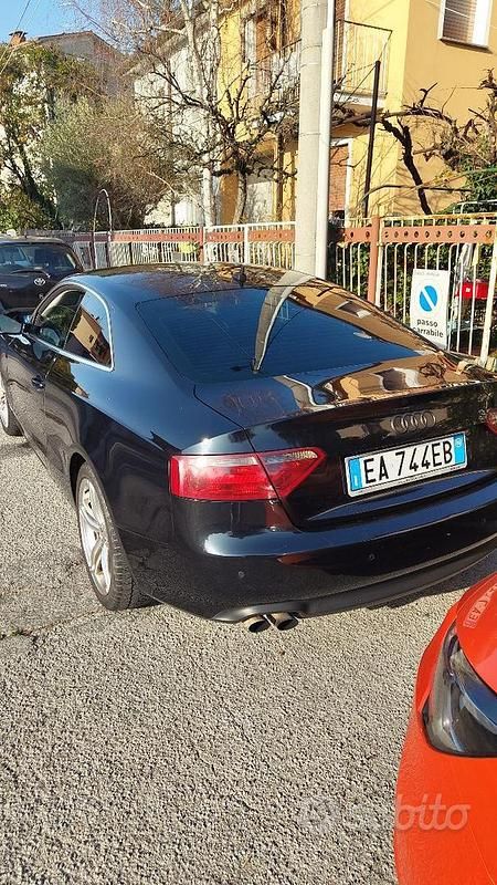 Usata Audi A5 211 CV (155 kW) 2011 Nero Coupé