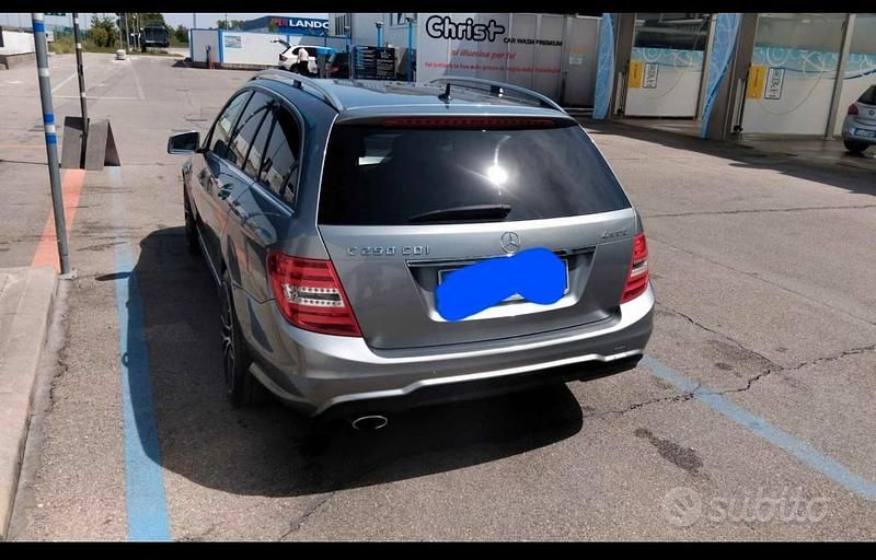 Usata Mercedes C250 204 CV (150 kW) 2012 Grigio Station wagon