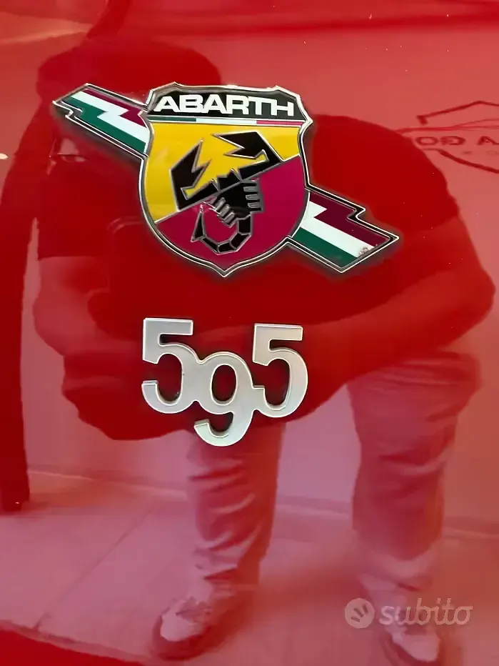 Usata Abarth 595 140 CV (102 kW) 2016 Rosso Berlina