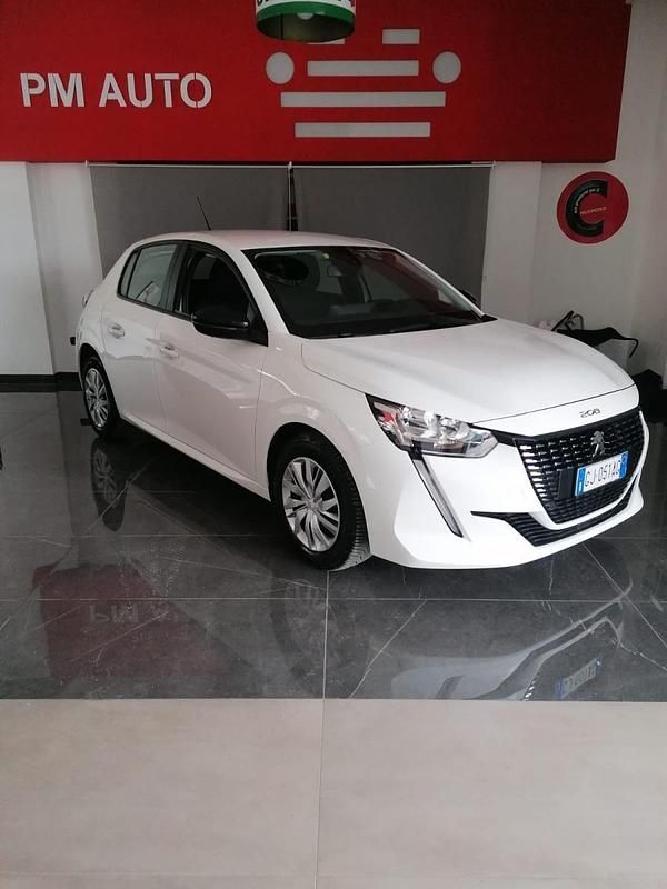 Usata Peugeot 208 Active 102 CV (75 kW) 2022 Bianco Utilitaria