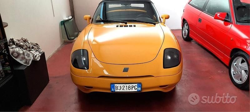 Usata Fiat Barchetta 131 CV (96 kW) 2000 Giallo Cabrio