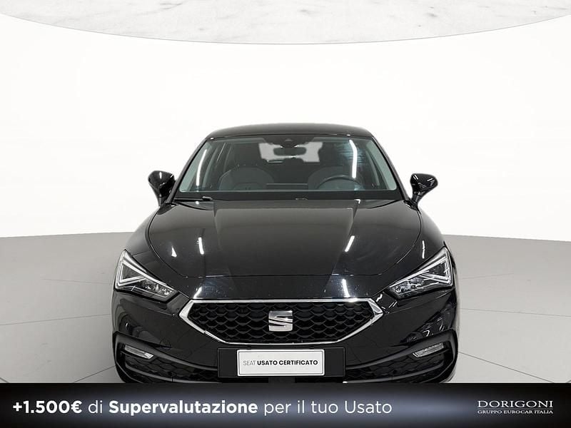 Usata Seat Leon Business 150 CV (110 kW) 2022 Nero midnight Berlina