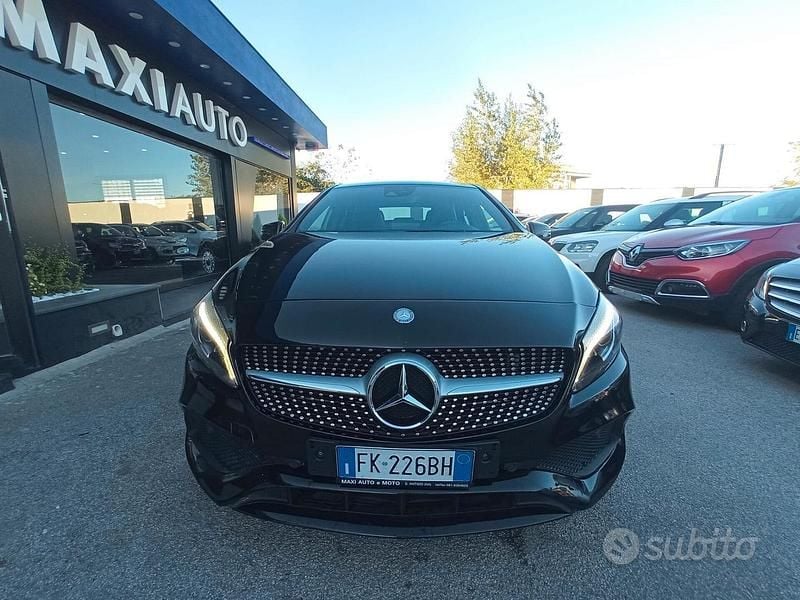Usata Mercedes A200 AMG 136 CV (100 kW) 2016 Nero Berlina