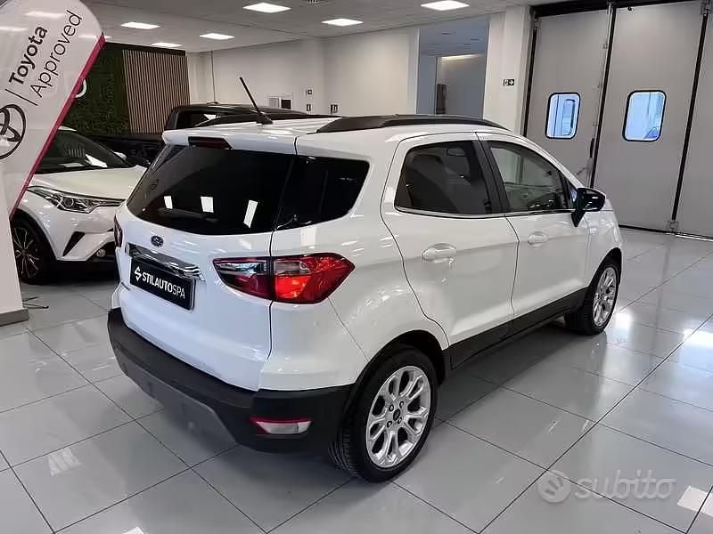 Usata Ford Ecosport Titanium 125 CV (91 kW) 2023 Bianco SUV