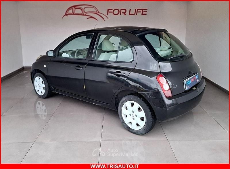 Usata Nissan Micra Visia 80 CV (58 kW) 2005 Nero Utilitaria