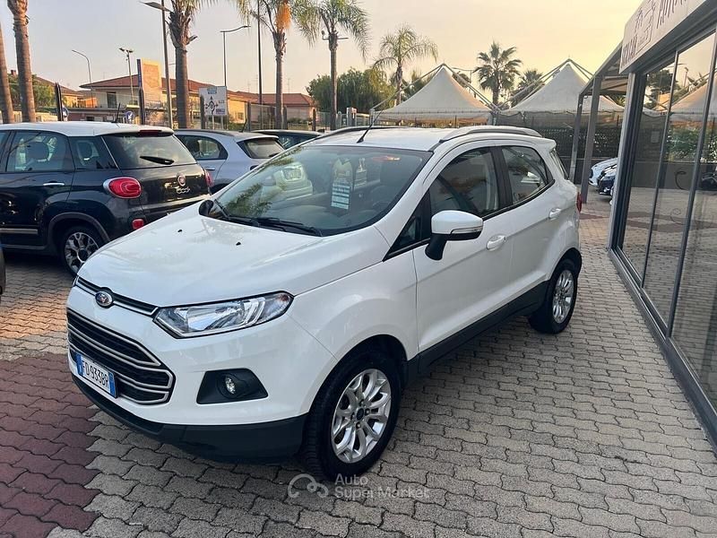 Usata Ford Ecosport Titanium S 95 CV (69 kW) 2016 Bianco SUV