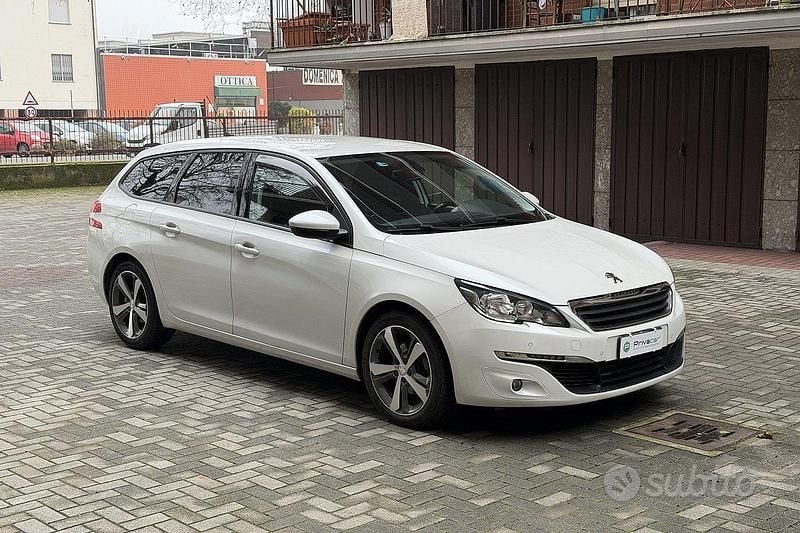 Usata Peugeot 308 Allure 120 CV (88 kW) 2015 Bianco Station wagon