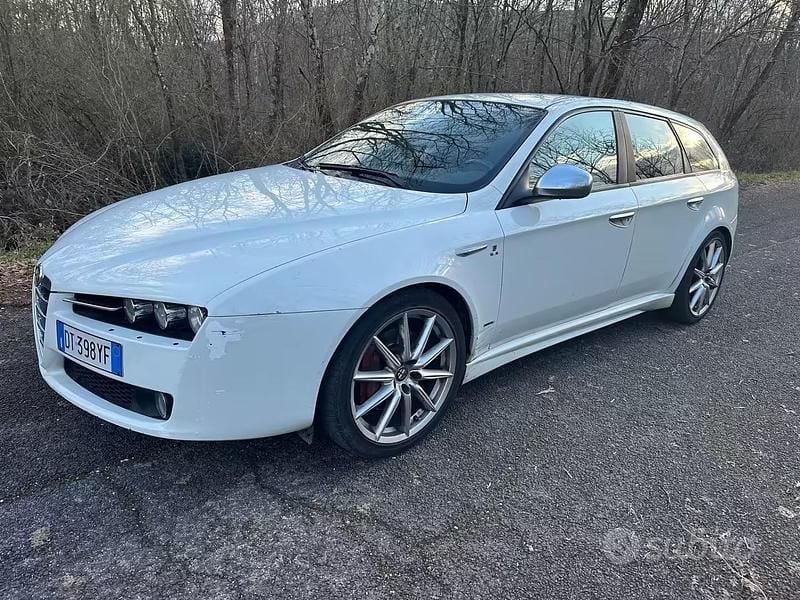 Usata Alfa Romeo 159 Ti 150 CV (110 kW) 2009 Bianco Berlina