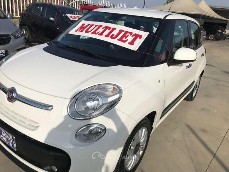 Usata Fiat 500L Pop Star 95 CV (69 kW) 2017 Bianco pastello Monovolume