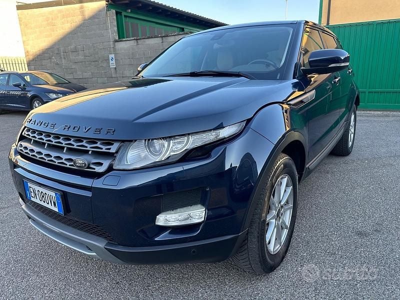 Usata Land Rover Range Rover evoque Dynamic 150 CV (110 kW) 2013 Blu SUV