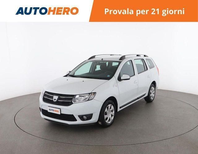Bianco Usata 2014 Dacia Logan MCV Lauréate Station wagon | 7699 € (Buon prezzo) - Immagine 1/2