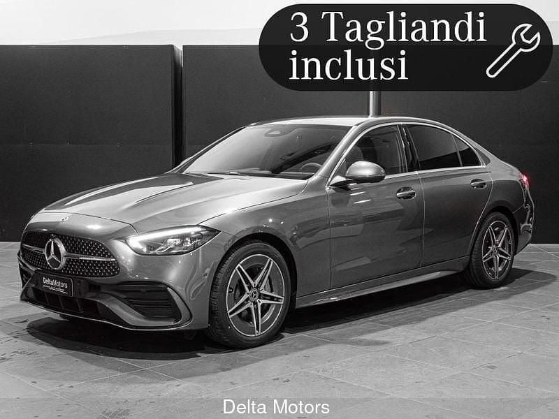 Nuova Mercedes C220 Advanced Plus 200 CV (147 kW) 2025 Grigio Berlina