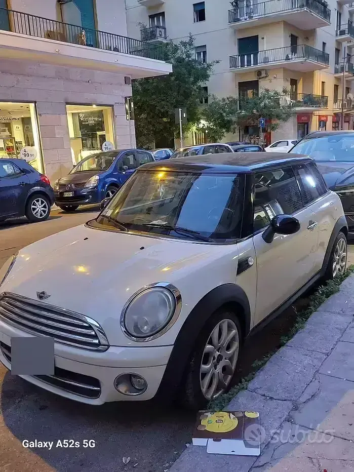 Usata Mini Cooper 109 CV (80 kW) 2008 Bianco Utilitaria