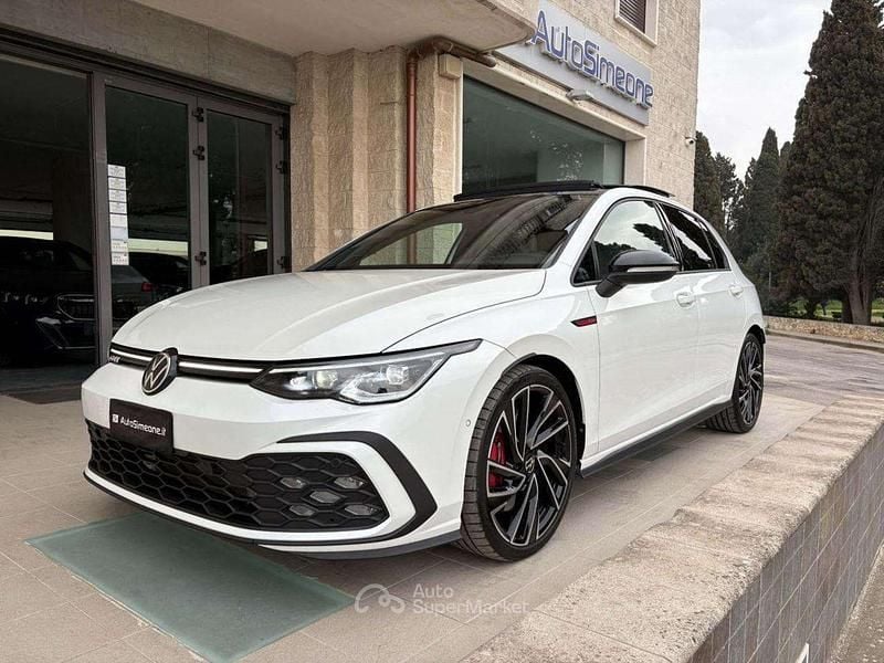 Usata VW Golf VIII GTI 245 CV (180 kW) 2023 Bianco Berlina