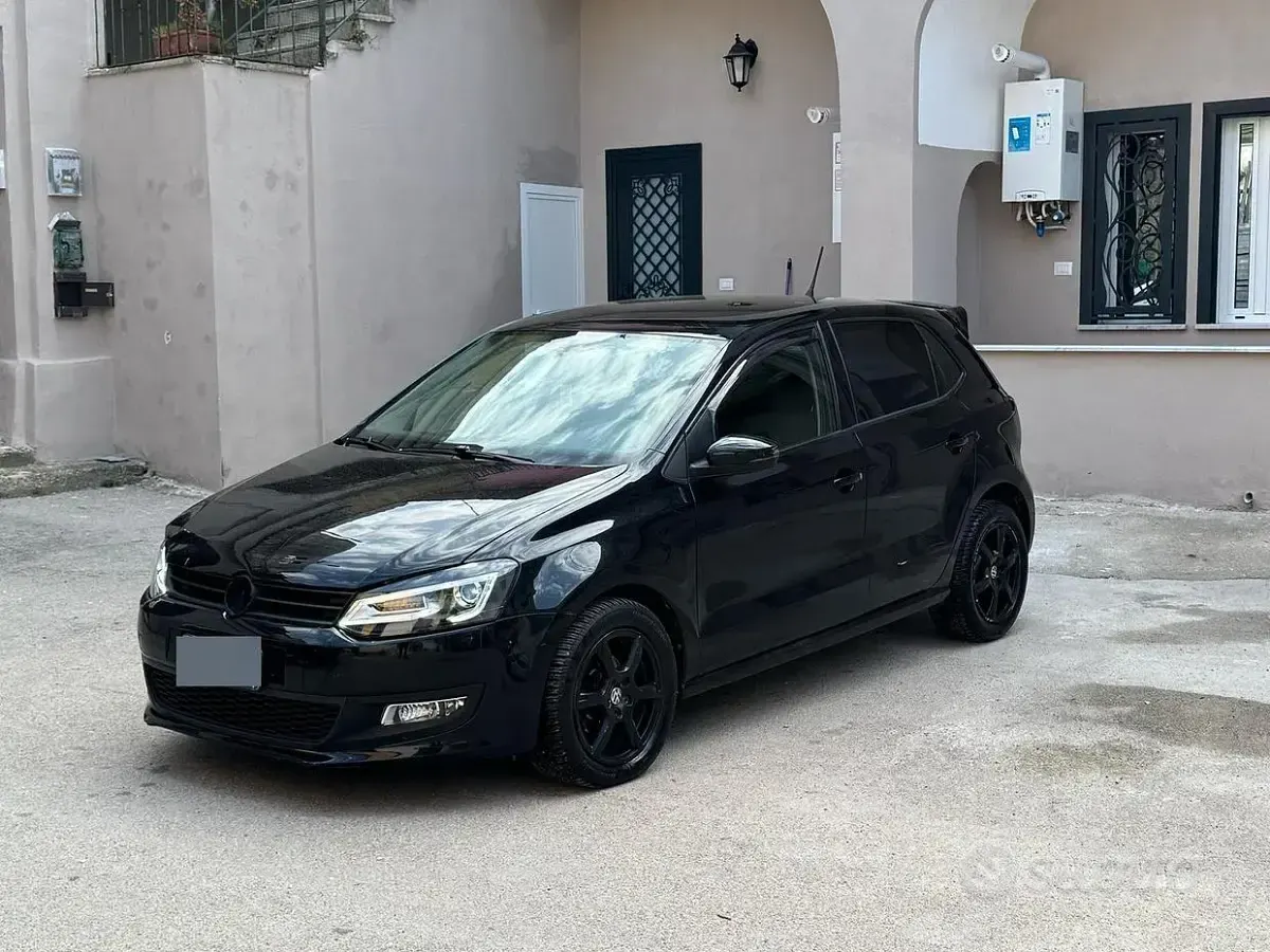 Usata VW Polo 75 CV (55 kW) 2009 Nero Utilitaria