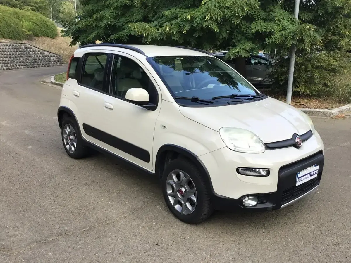 Usata Fiat Panda 4x4 S 75 CV (55 kW) 2013 Beige Utilitaria