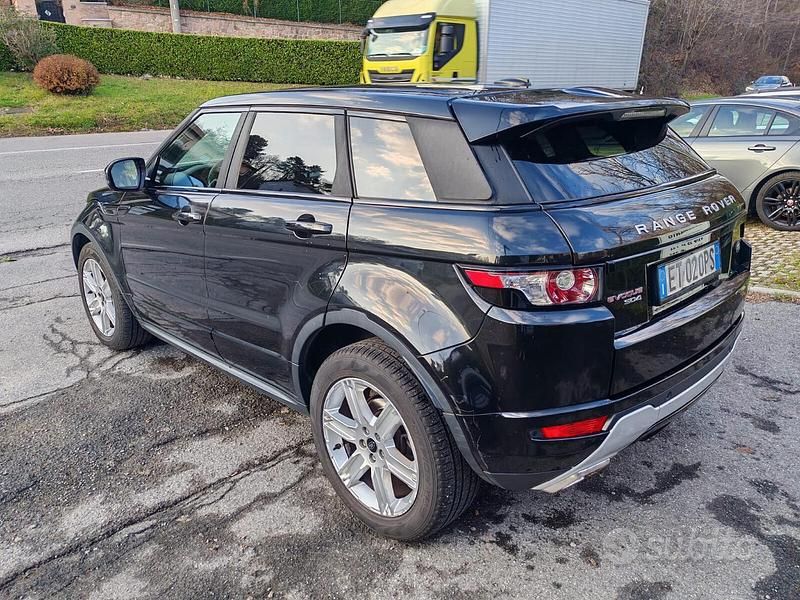 Usata Land Rover Range Rover evoque Dynamic 190 CV (139 kW) 2013 Nero Station wagon