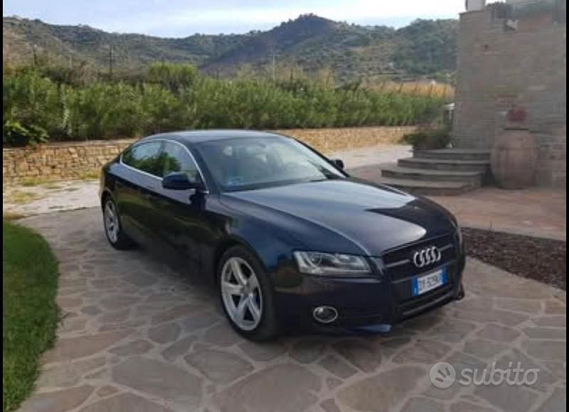 Usata Audi A5 Sport 2009 Blu Berlina