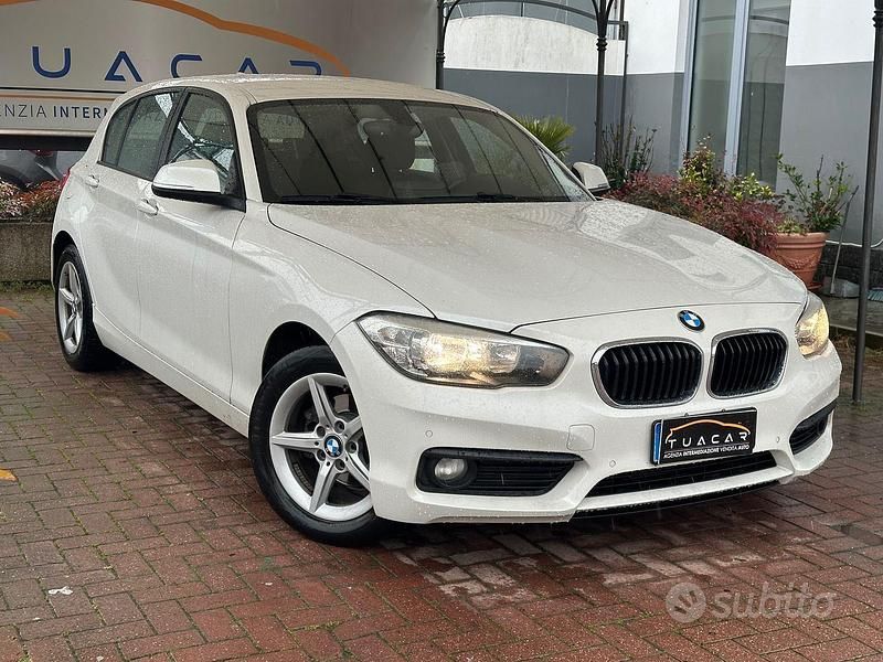 Usata BMW 116 Efficient Dynamics 116 CV (85 kW) 2017 Bianco Utilitaria