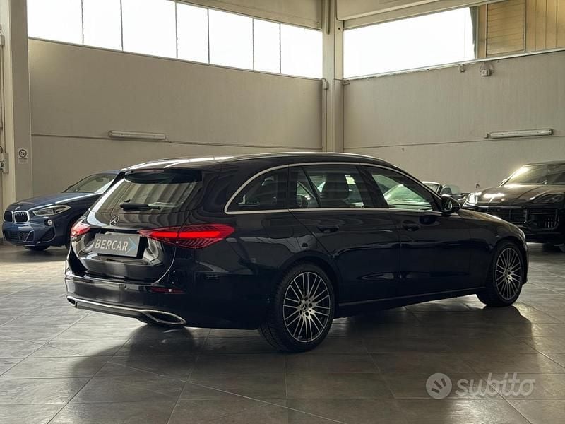Usata Mercedes C220 Premium 220 CV (161 kW) 2021 Blu Station wagon
