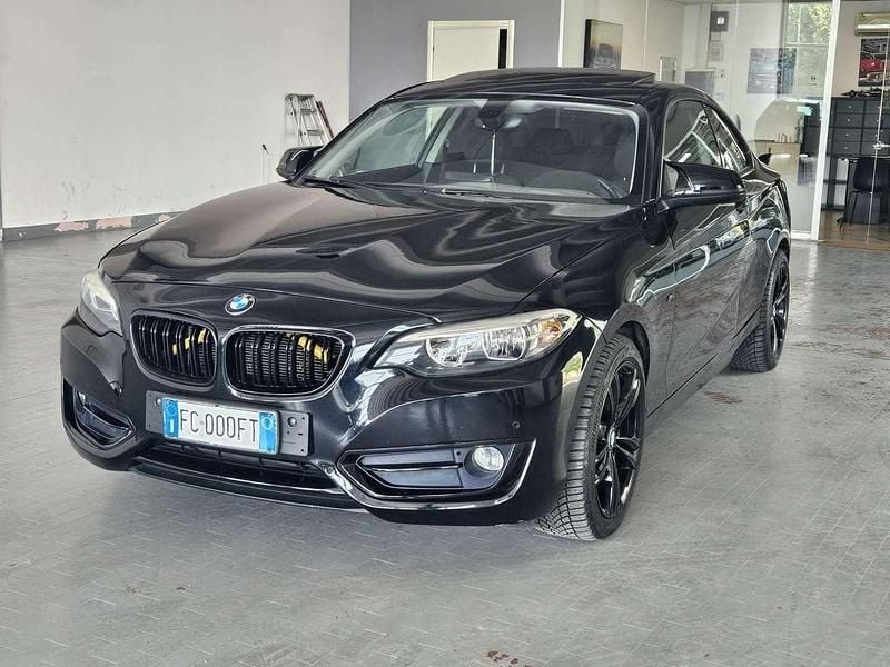 Usata BMW 220 Advantage 190 CV (139 kW) 2016 Nero Coupé