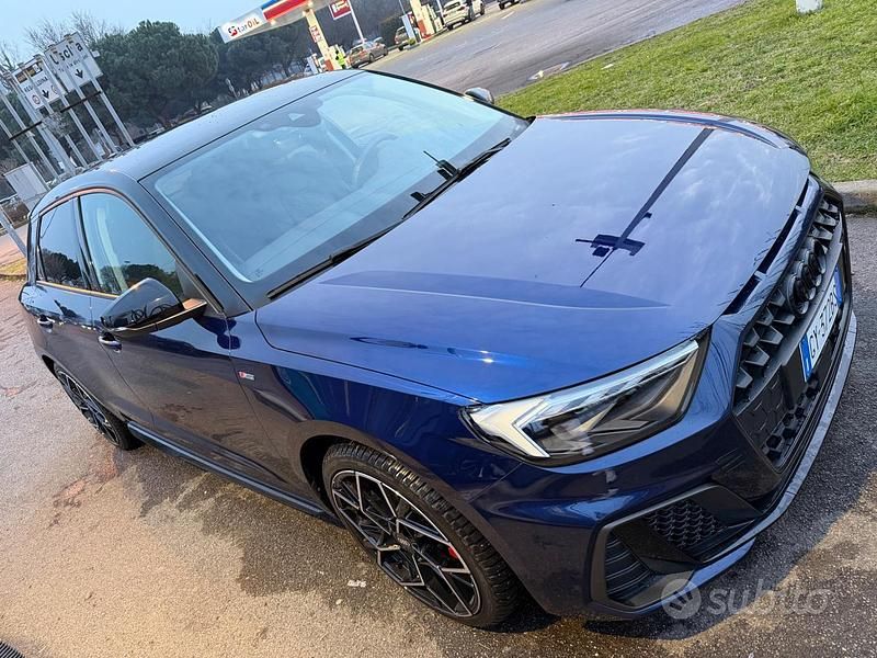 Usata Audi A1 Sportback S-Line 116 CV (85 kW) 2024 Blu Utilitaria